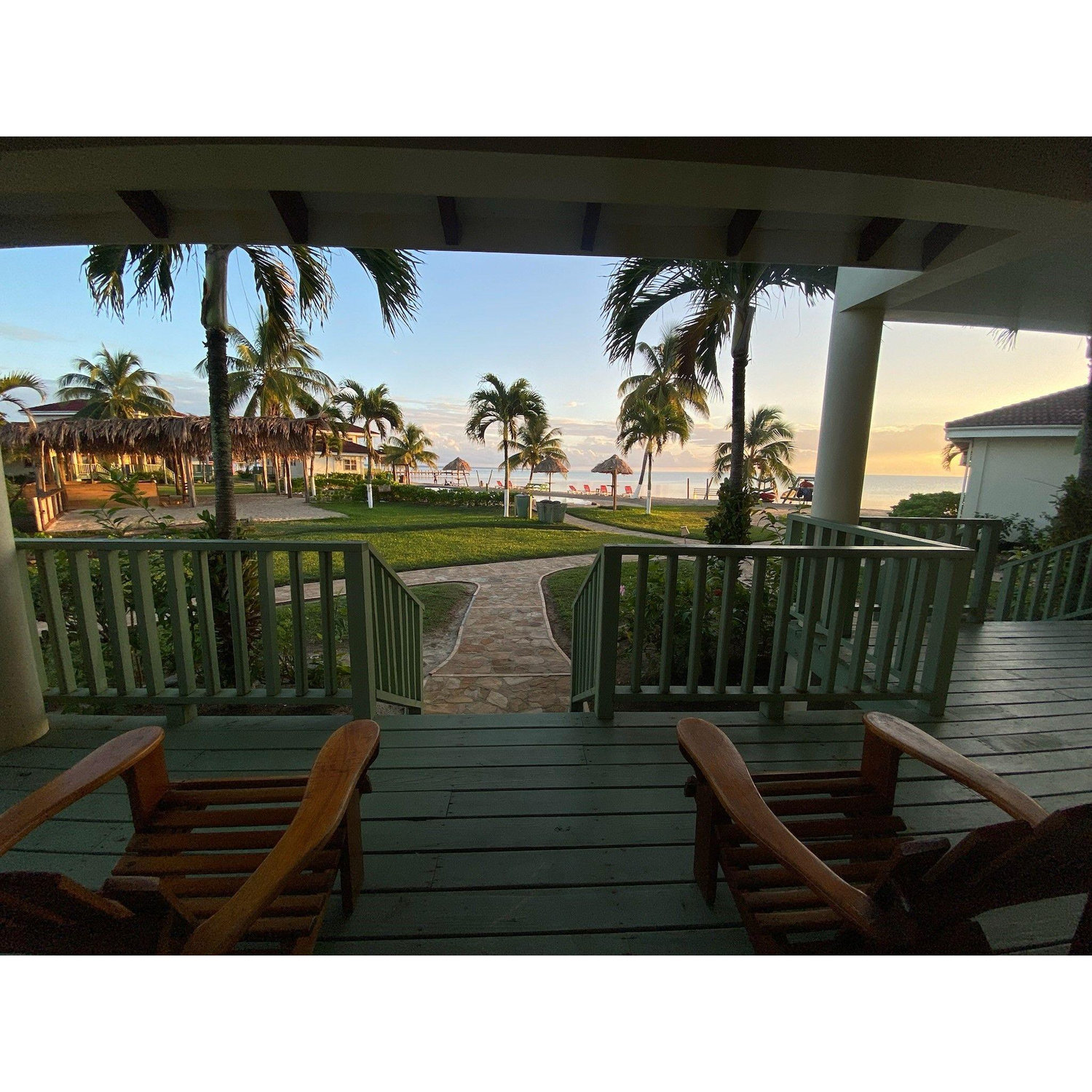 We drove out to Hopkins Bay in Placencia(coast) and stay a couple of nights