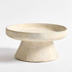 Artisan Studio Handcrafted Ceramic Collection- Large Pedestal Bowl - 5.25"H
