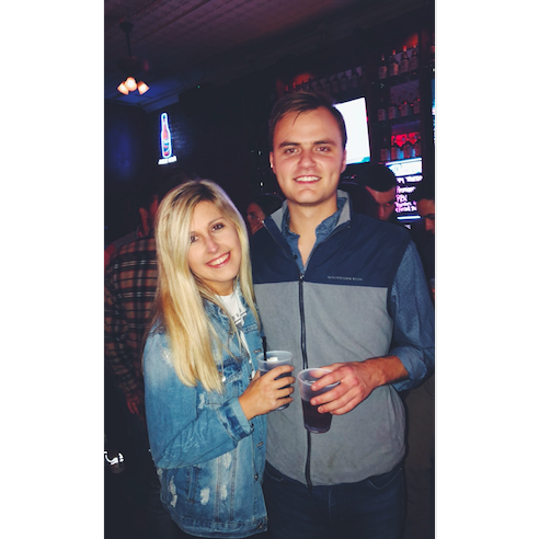 Josh and I spent basically every weekend in Aggieville together our senior year of college. So many fun memories!