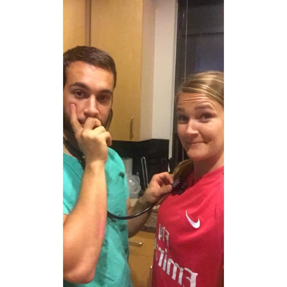 Our first halloween where we went as "each other"