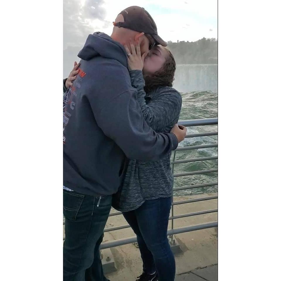 She said yes!