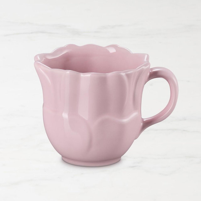Le Creuset Spring Petal Mugs, Each, Chiffon Pink