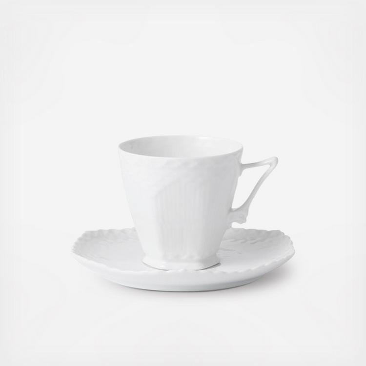 Le Creuset, Cappuccino Cup & Saucer, Set of 2 - Zola