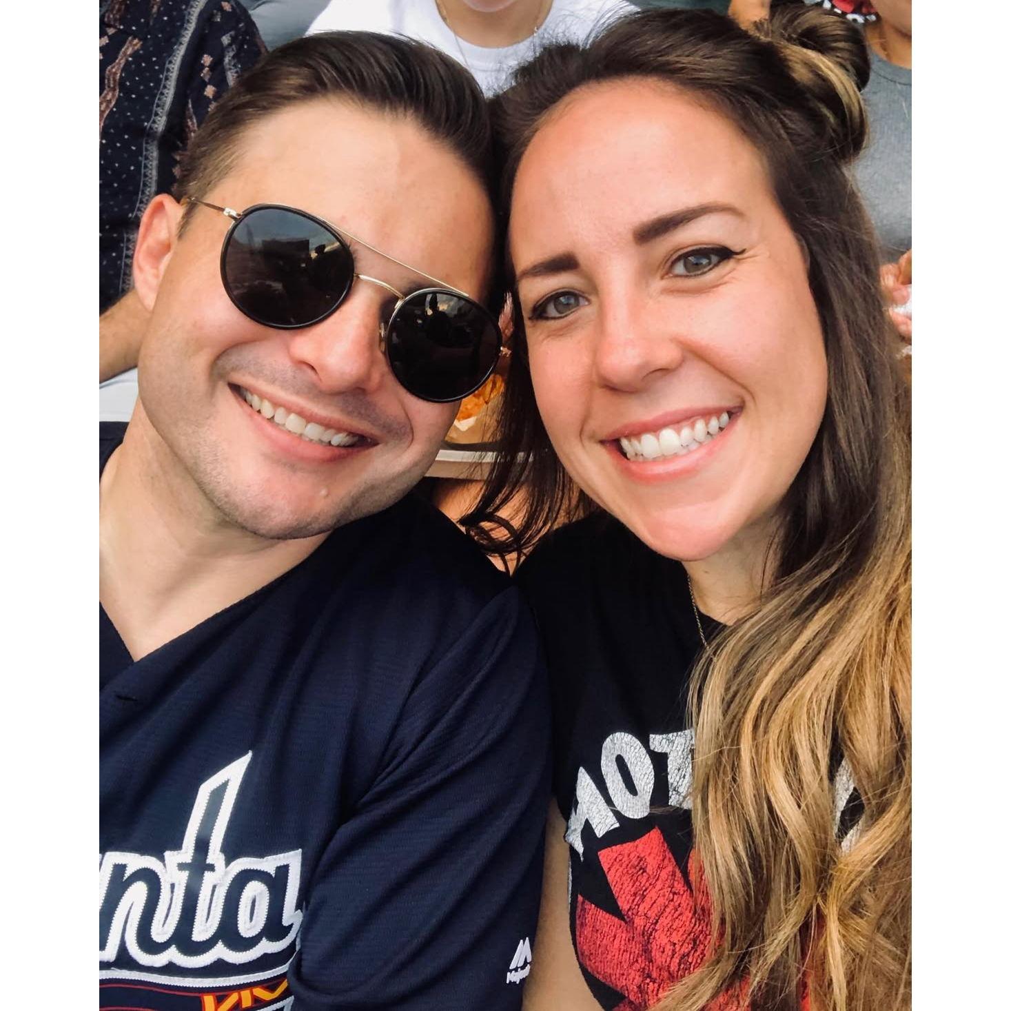 Seeing RHCP at Truist Park - concerts/live music is our favorite!