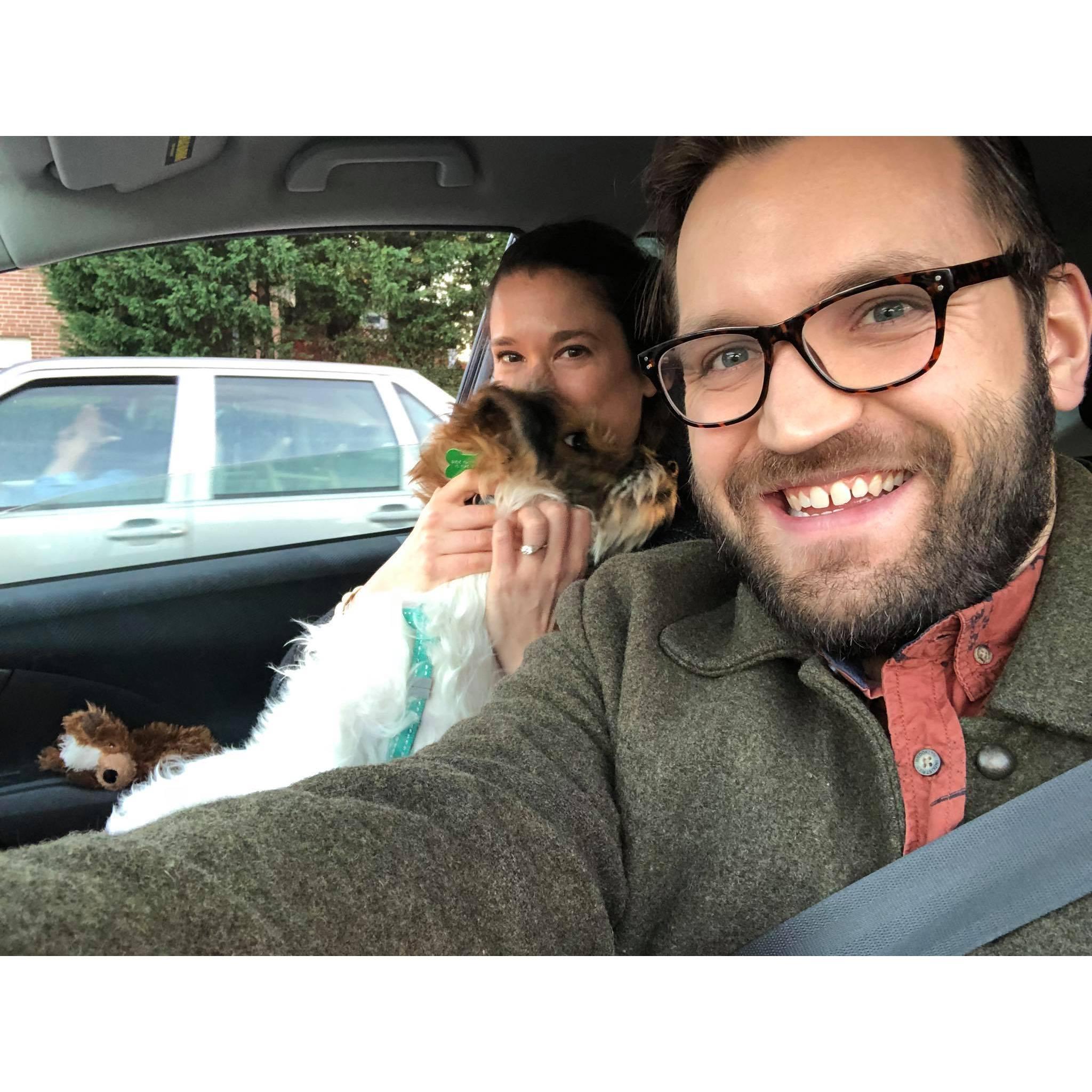 Car rides with Theodore