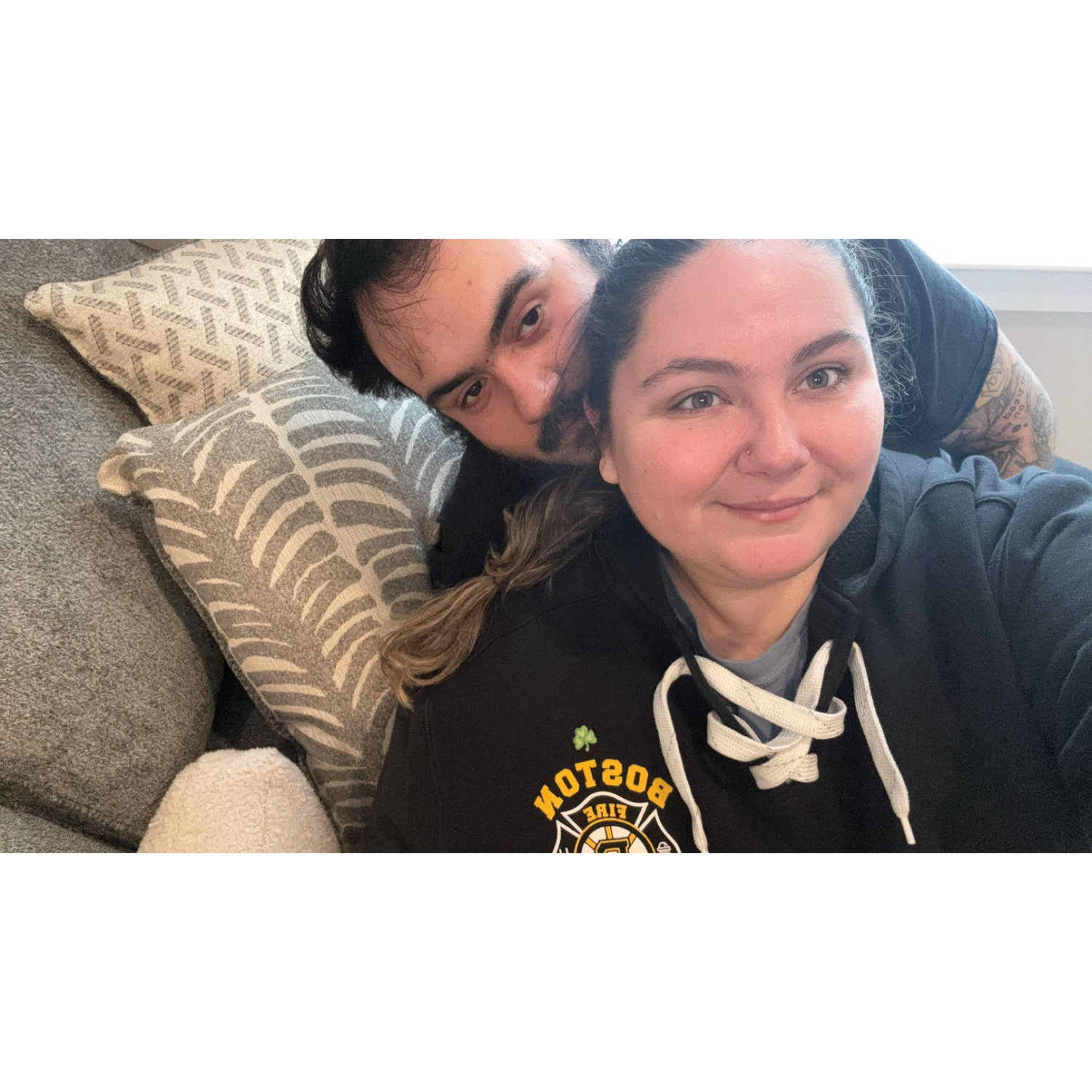 First selfie living together, 2025