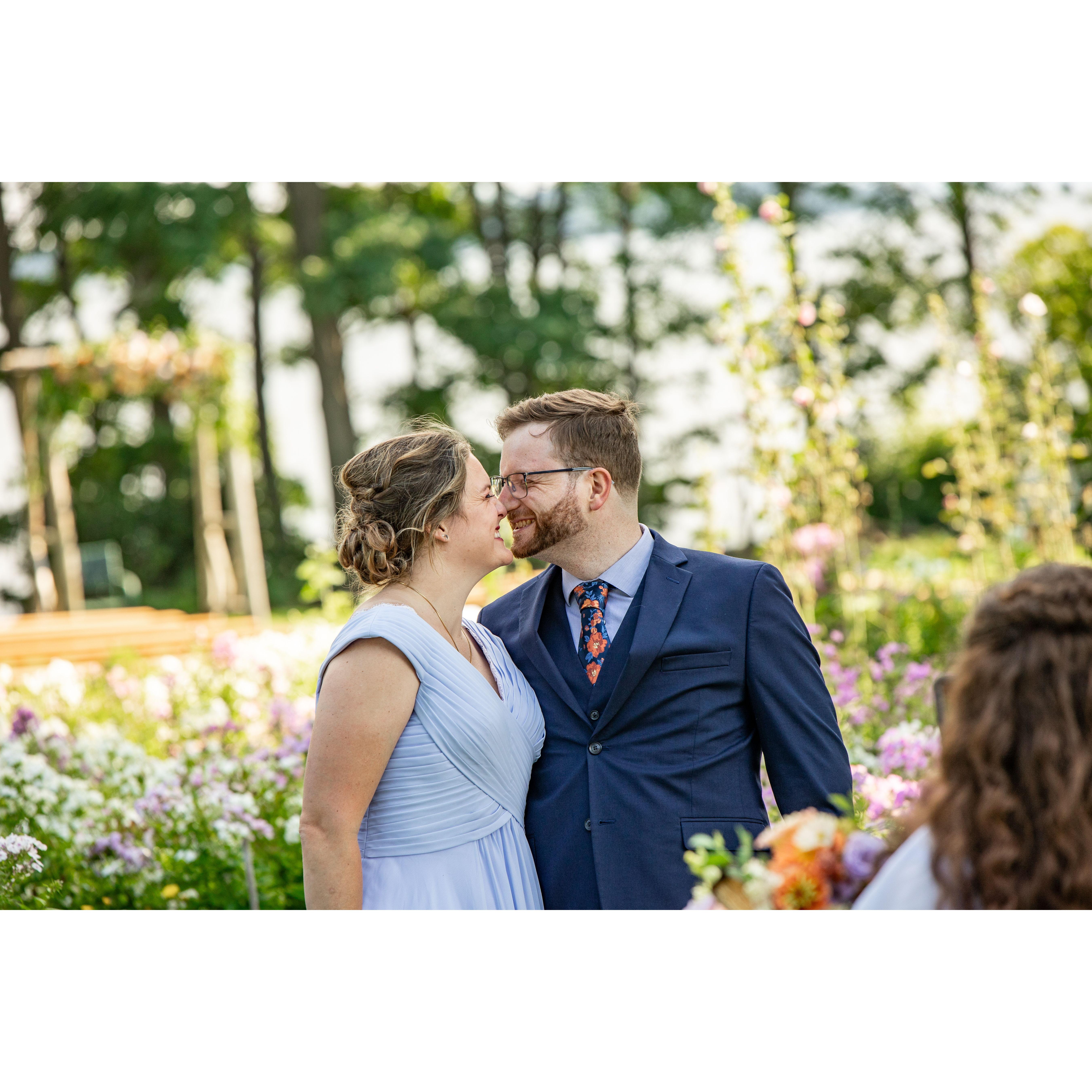 From Laura Hackney's wedding. Thanks to Owls Iris Photography for the amazing picture!