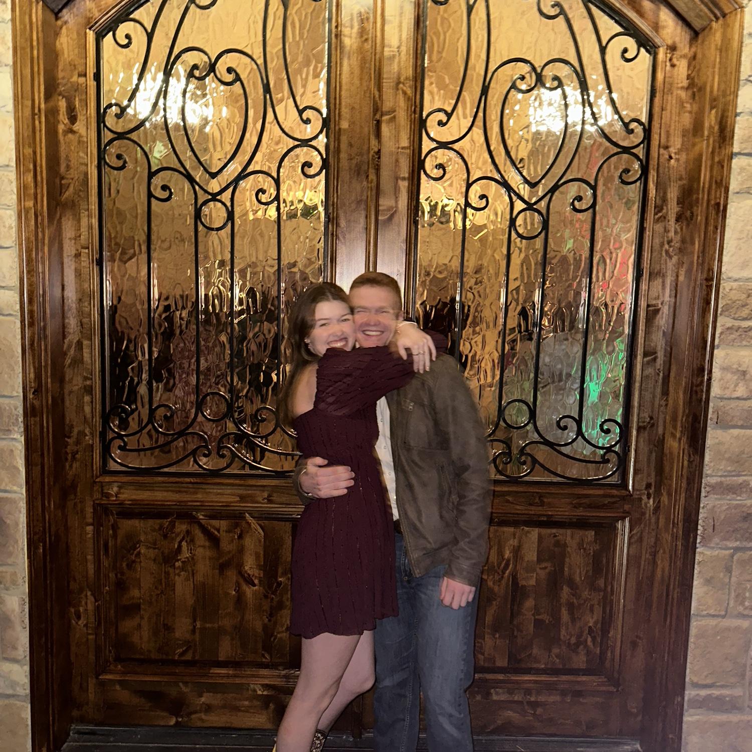 12/01/2023.
Our second semi-formal dance together!