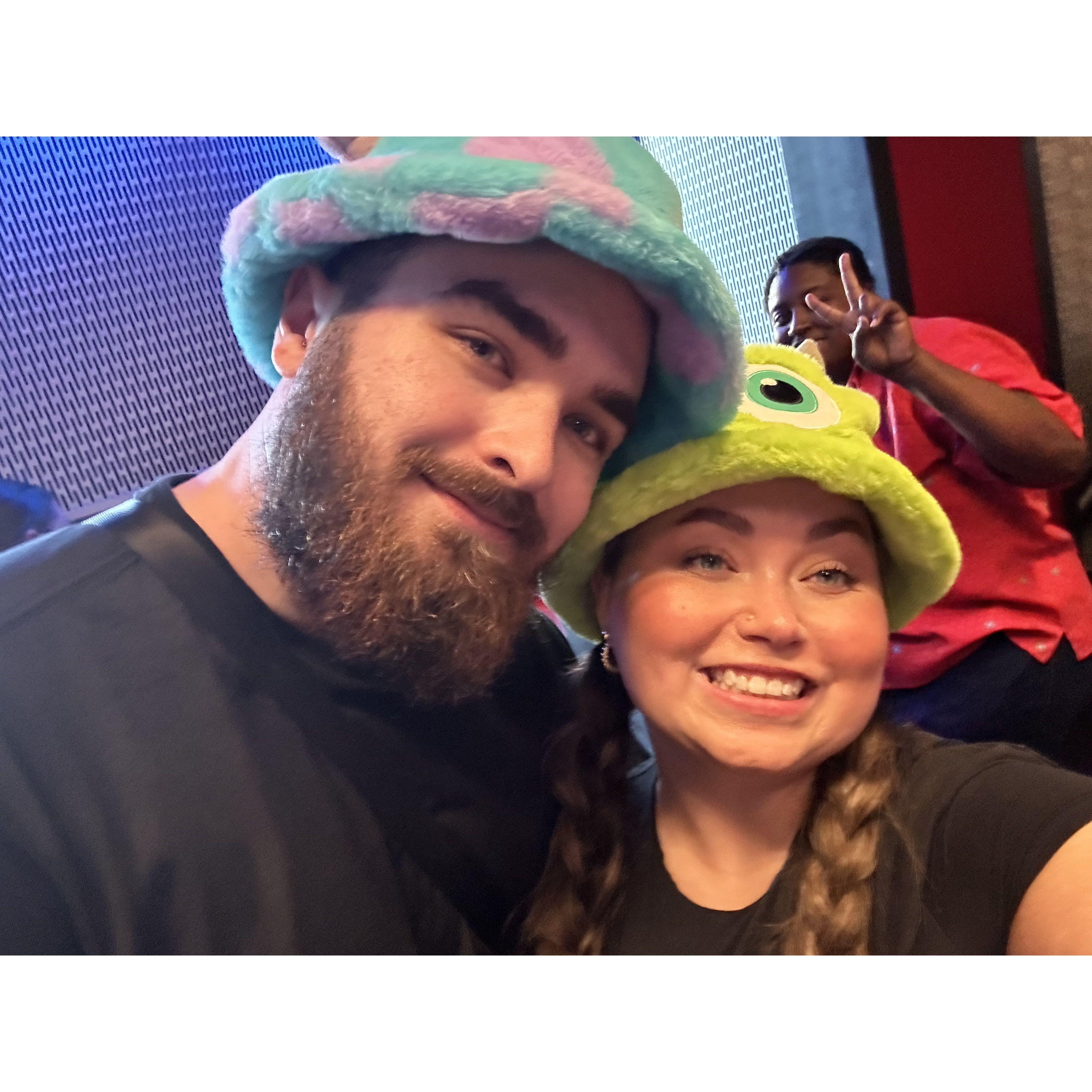 Another pic from Disney! Couples who dress up together, stay together. <3