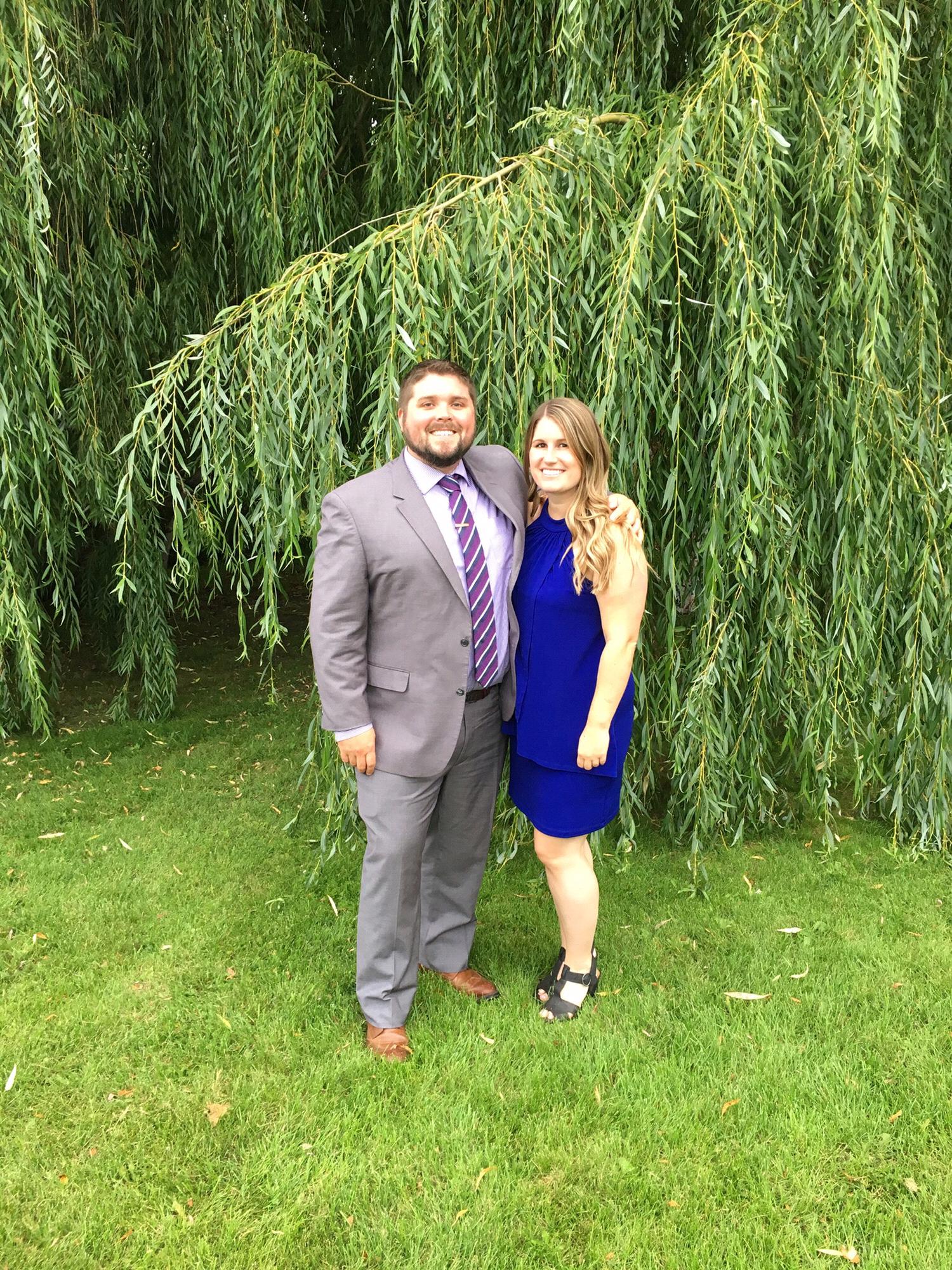 Our friends Travis and Taylor's wedding at Aurora Cellars. We fell in love with this venue attending their wedding and decided we had to get married there!