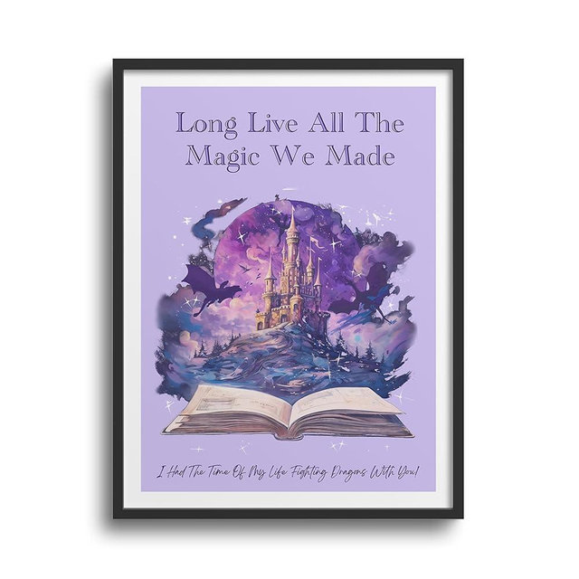 TwoDays Taylor Music Lyrics Inspired Room Decor Aesthetic, Speak Album Wall Art for Dorm, Long Live Posters for Grils Bedroom, Singer Merch Prints for Fans. (12" X 16", Black Framed)