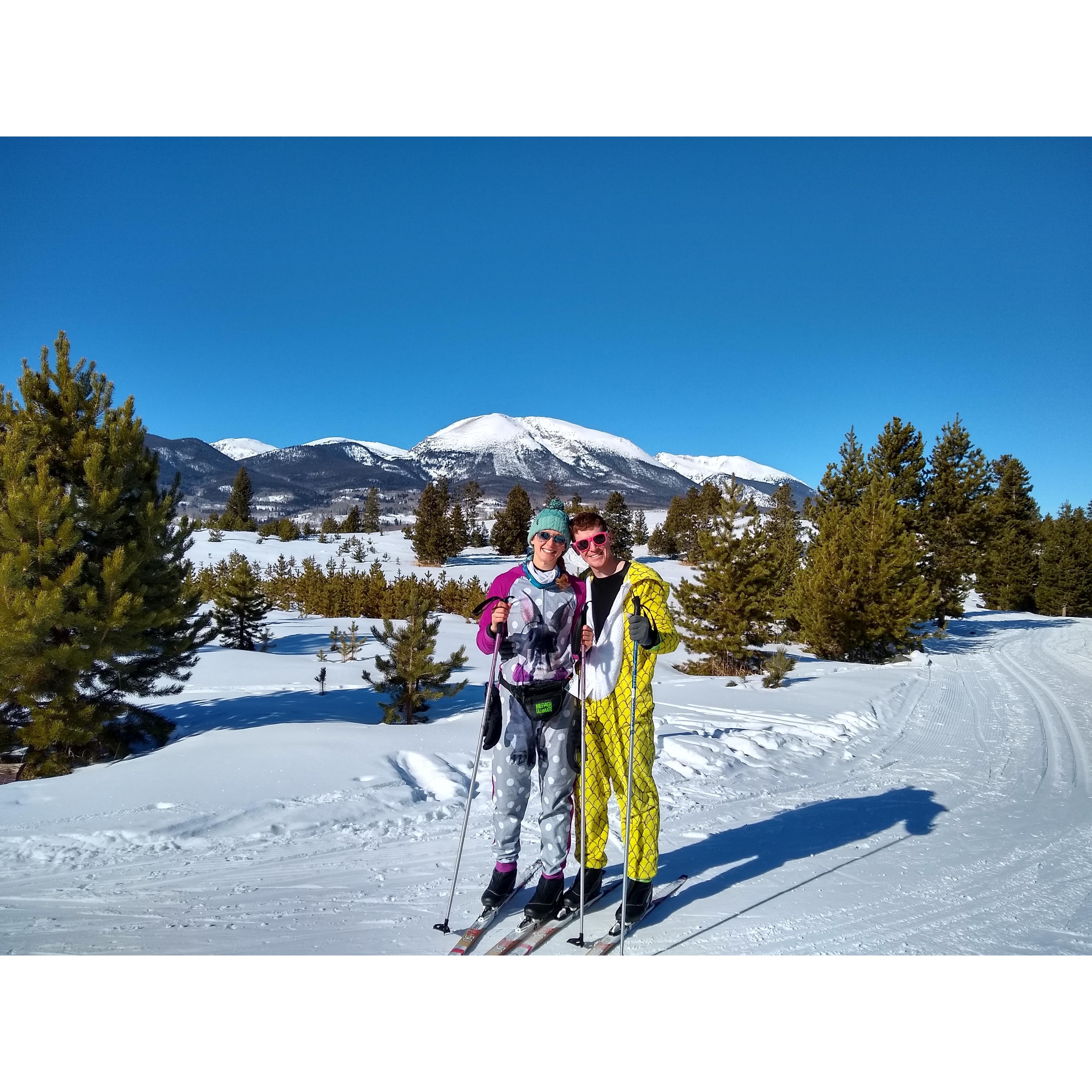 Cross-country skiing