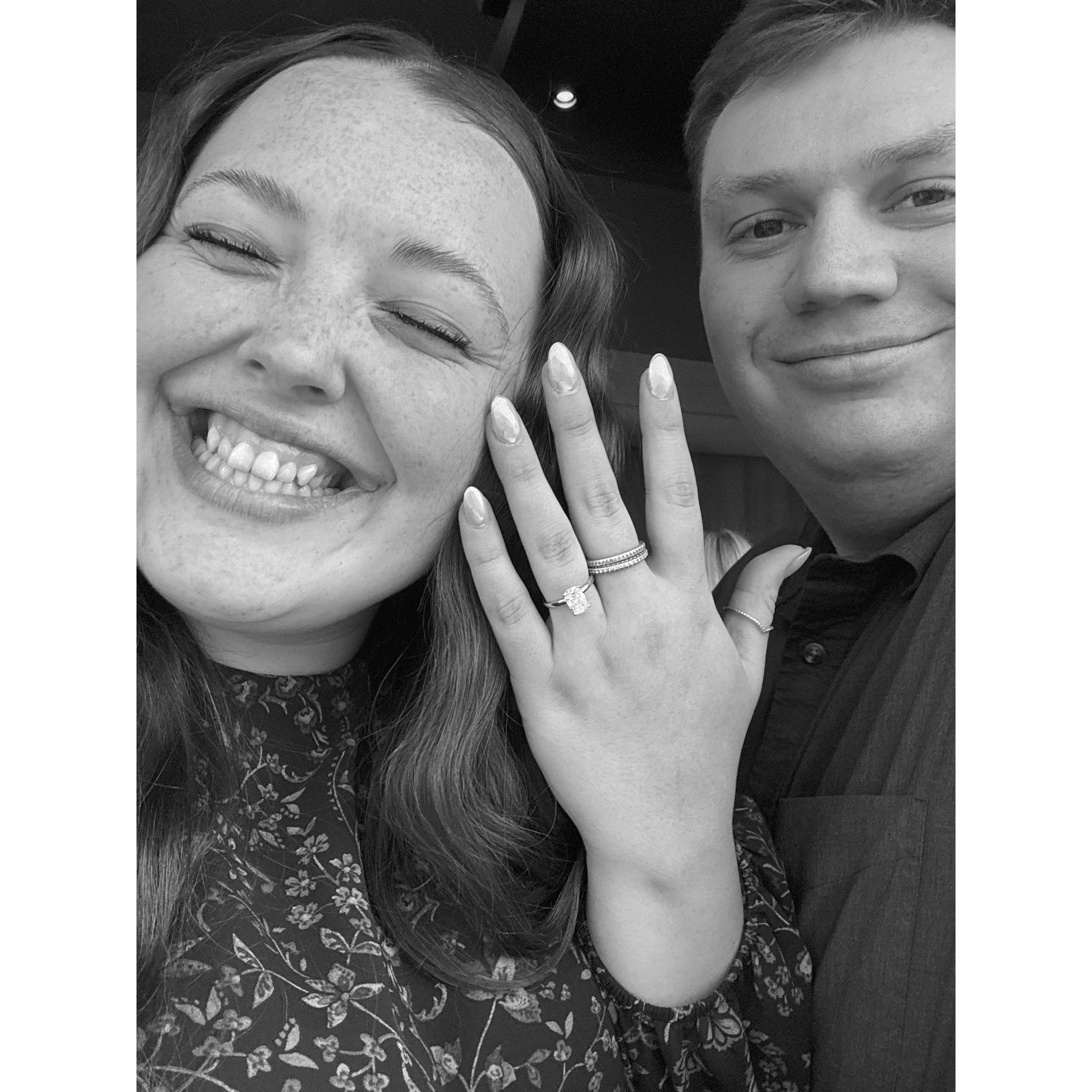 THE DAY WE GOT ENGAGED!