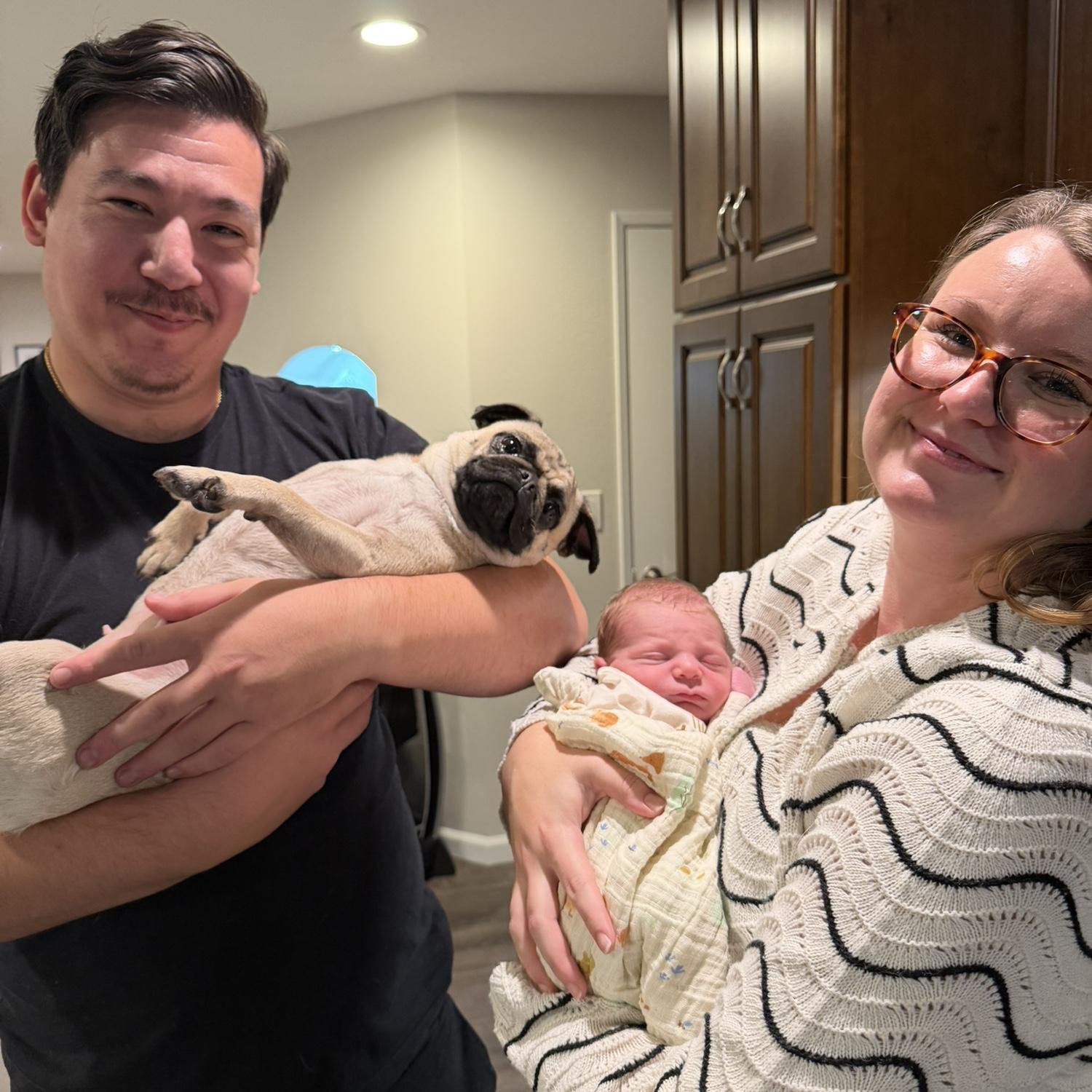 Auntie Hails and Uncle Jordan!