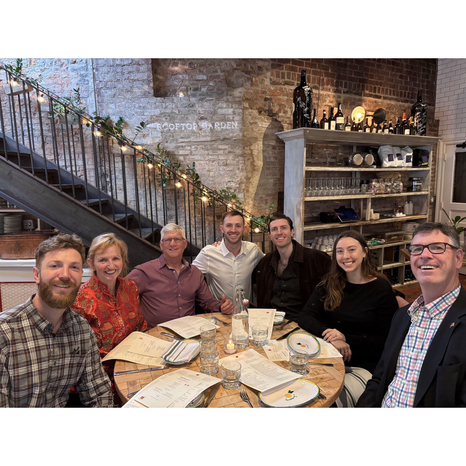 And then JP's family surprised me in New York that same weekend!