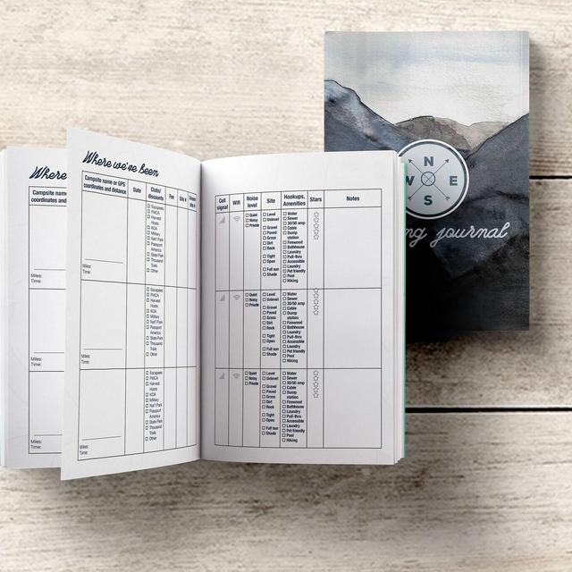 RV Journal, Camping Journal, RV Logbook,...