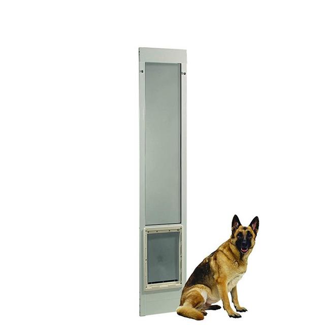 Ideal Pet Products Aluminum Pet Patio Door, Adjustable Height 77-5/8" to 80-3/8"