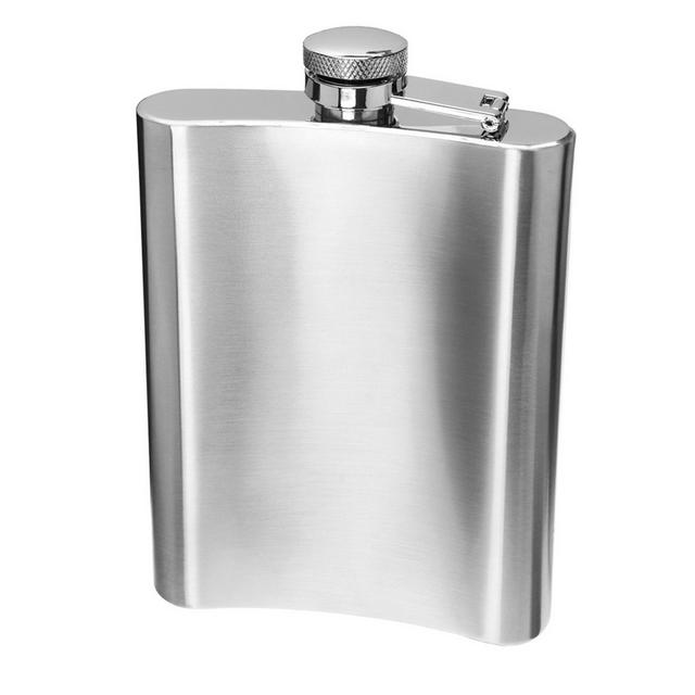 OGGI 8 oz. Stainless Steel Hip Flask