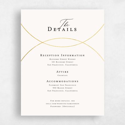 Multi-Colored Wedding Enclosure - Paltz Foil