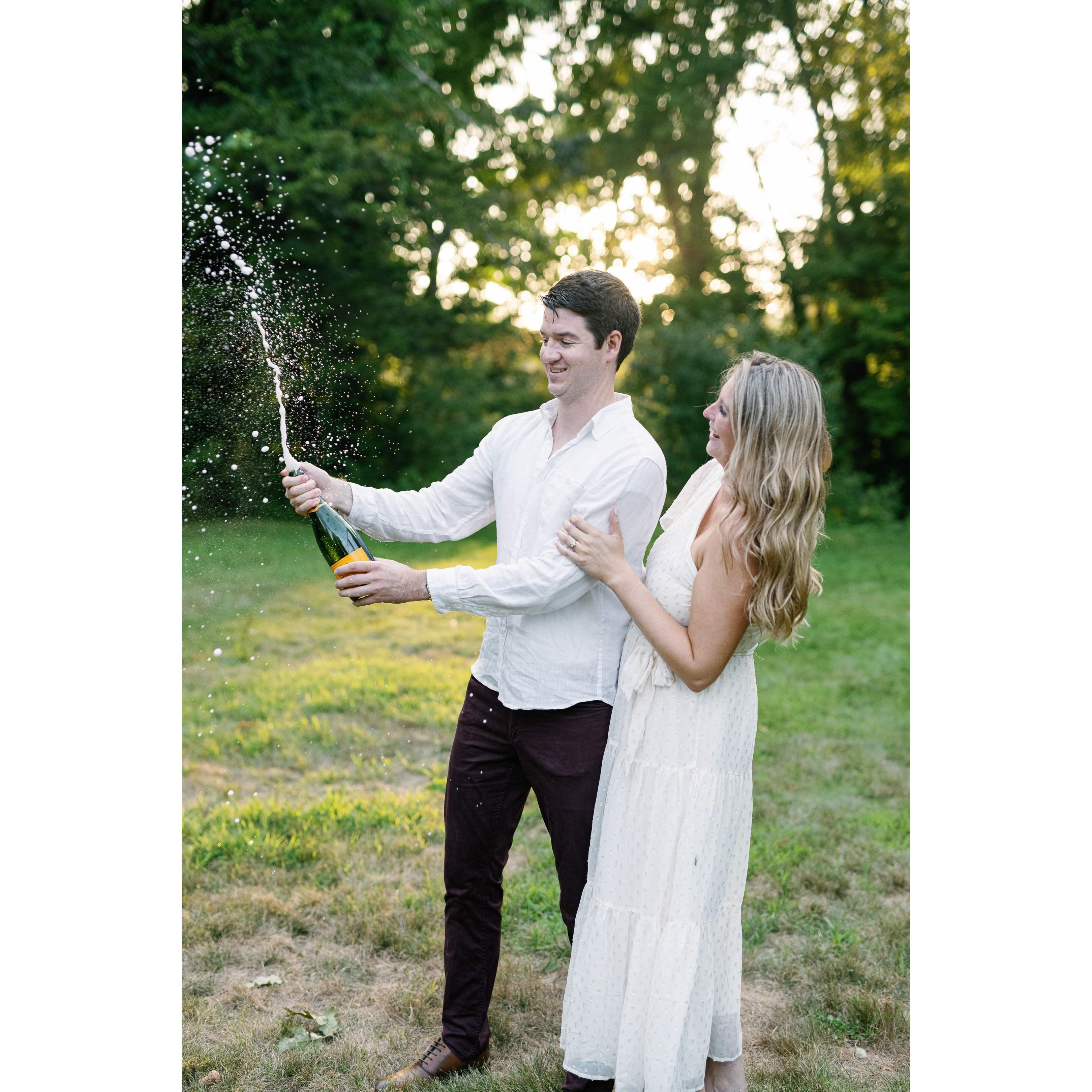 Engagement photo shoot at the Wayside Inn, Sudbury MA