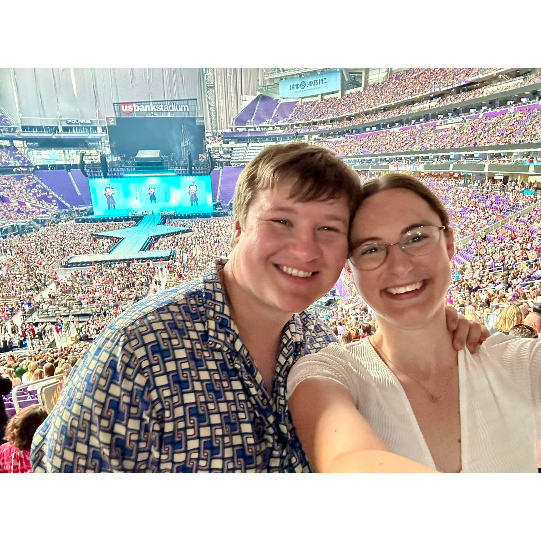 At the Taylor Swift concert🫶🏼