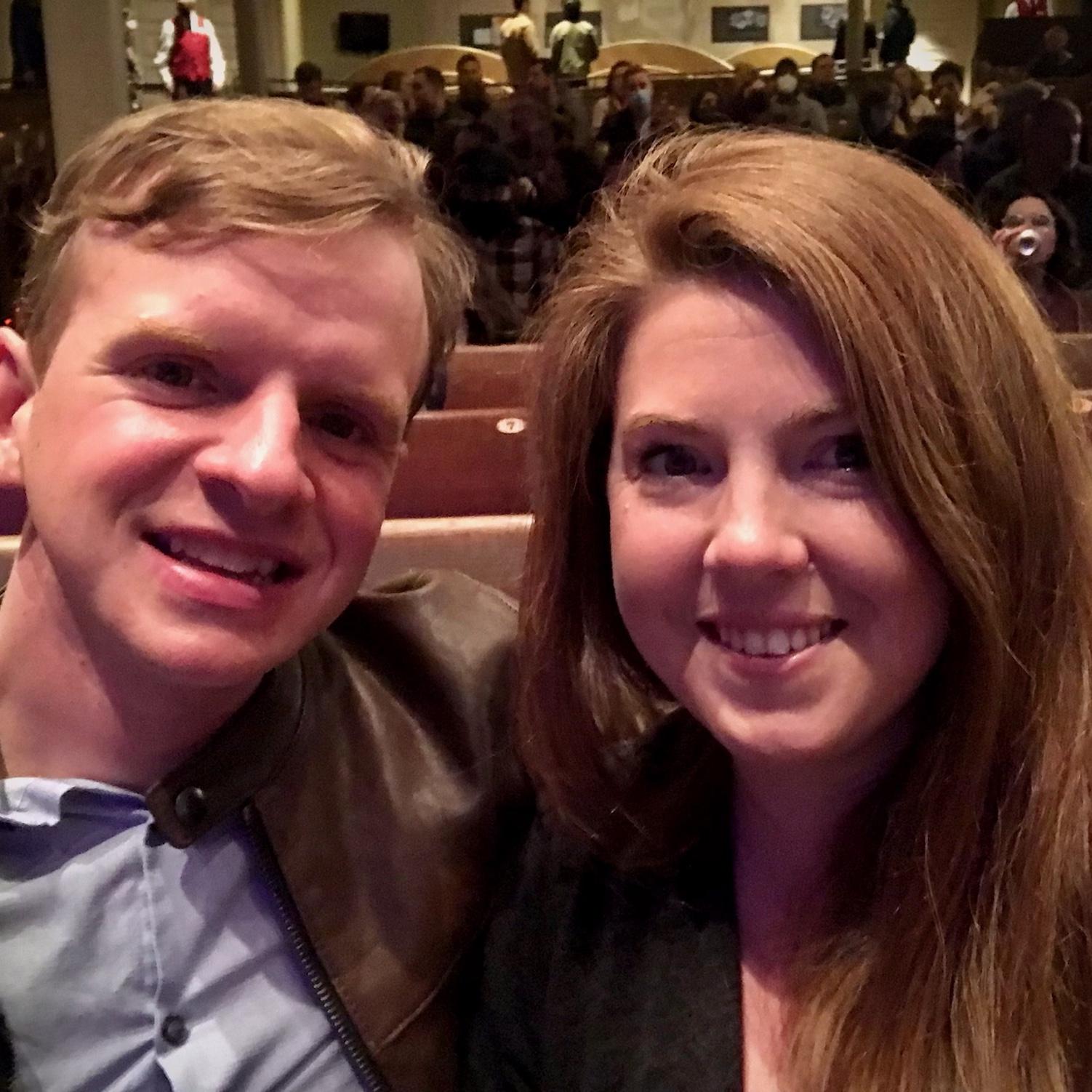 Ryan invited Chelsea to their first Nickel Creek concert together at The Ryman for Valentine's Day in 2022. On their third date they discovered they both love Nickel Creek.