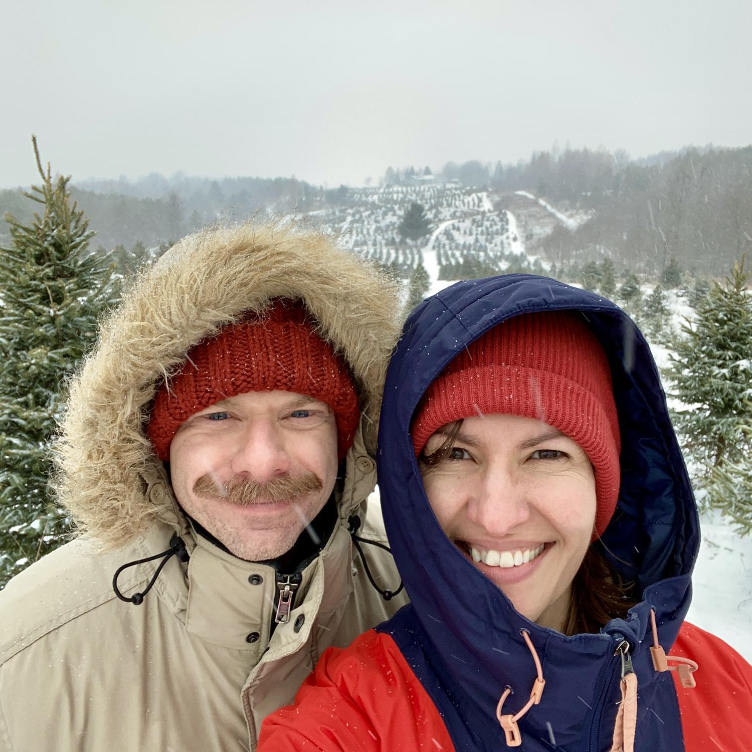 Canadian Christmas tree farm