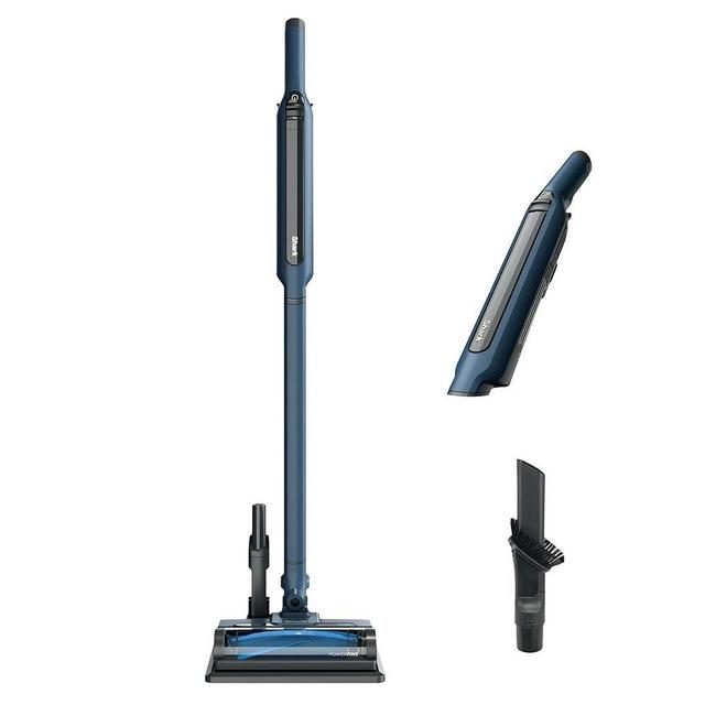 Shark WS640 WANDVAC System 3-in-1 Ultra-Lightweight Powerful Cordless Stick & Handheld Vacuum Combo with Charging Dock & Duster Crevice Tool, Blue (Renewed)