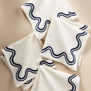 Madeline Embroidered Napkins, Set of 4