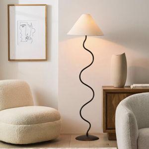 West Elm - Zigzag Floor Lamp Dark Bronze 64"