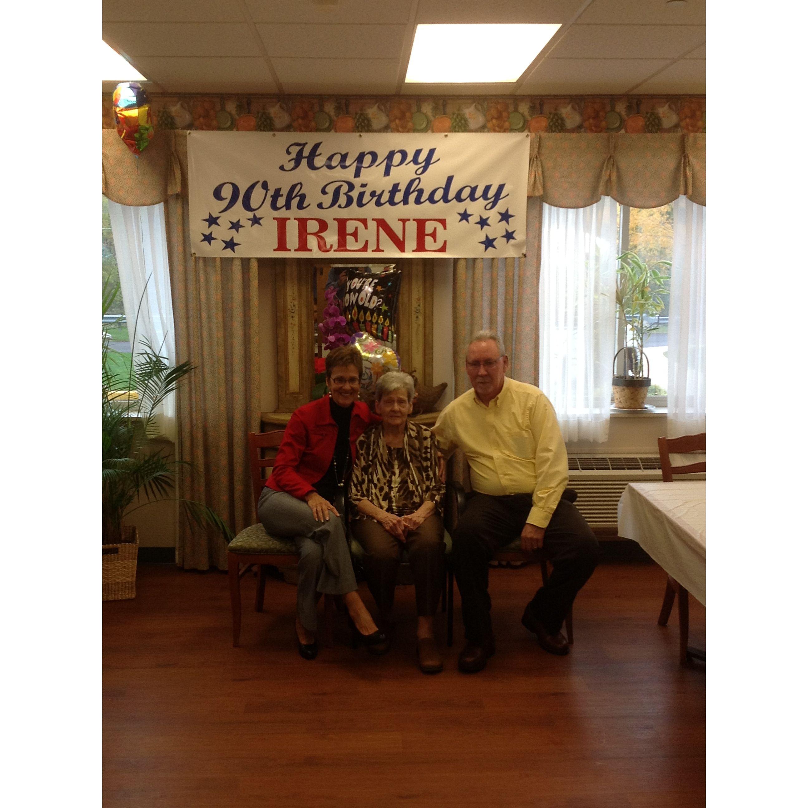 Mom's 90th Birthday (The First Ge)