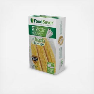 8 in. Heat-Seal Vacuum Sealing Roll, Set of 2