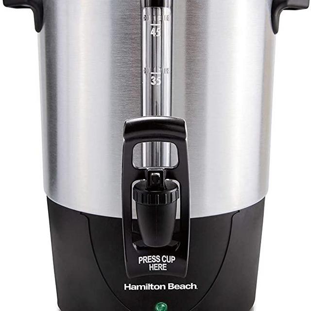 Hamilton Beach 45 Cup, Fast Brew, Silver