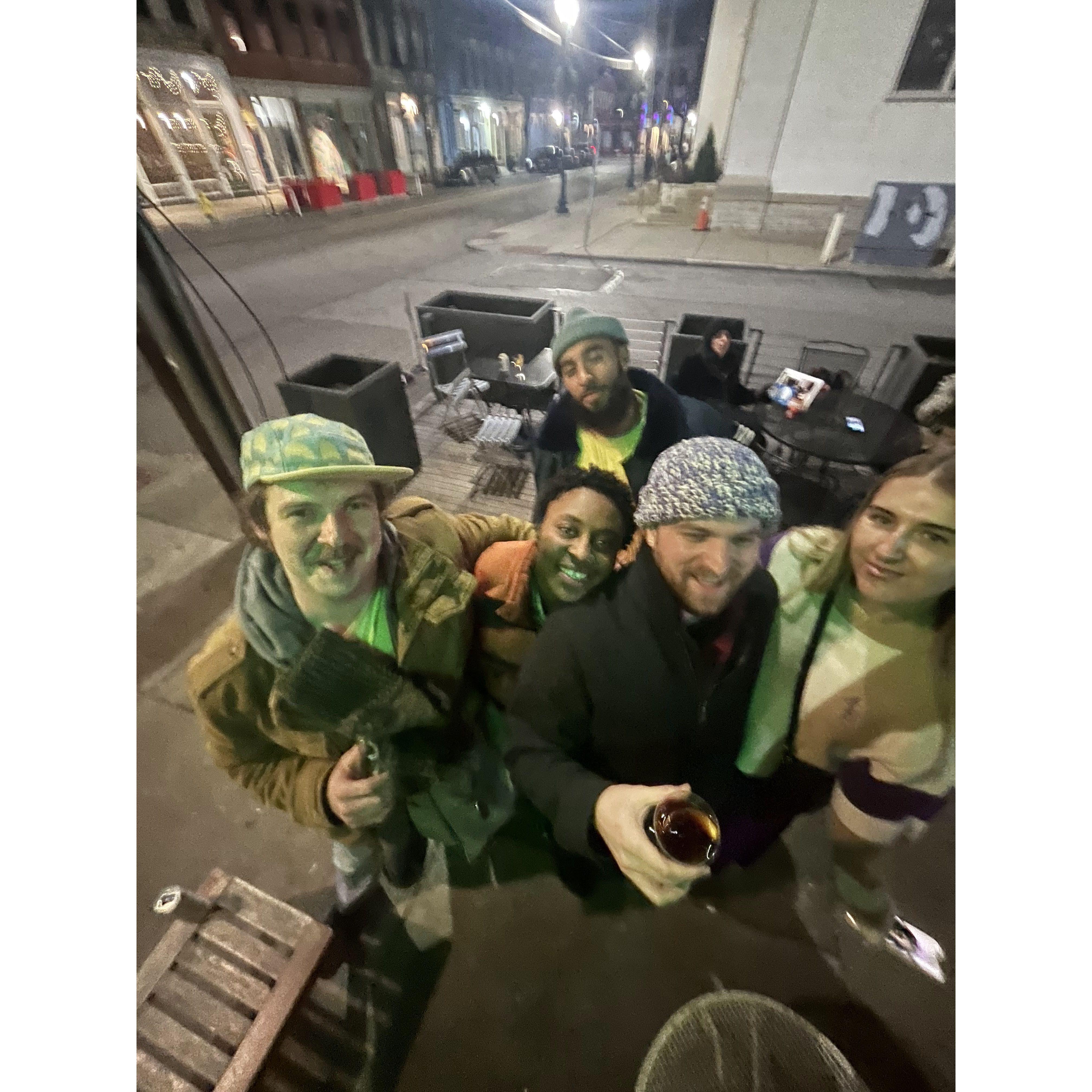 This brings us up to present day. You can find Aaron and Kenzy hanging out at Longfellow with their friends most weekends and some week nights.
