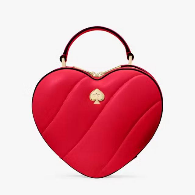 Love Shack Quilted 3D Heart Crossbody