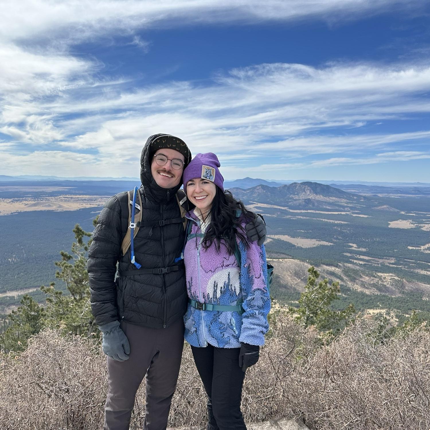 Summit of Kendrick Peak in Flagstaff, AZ