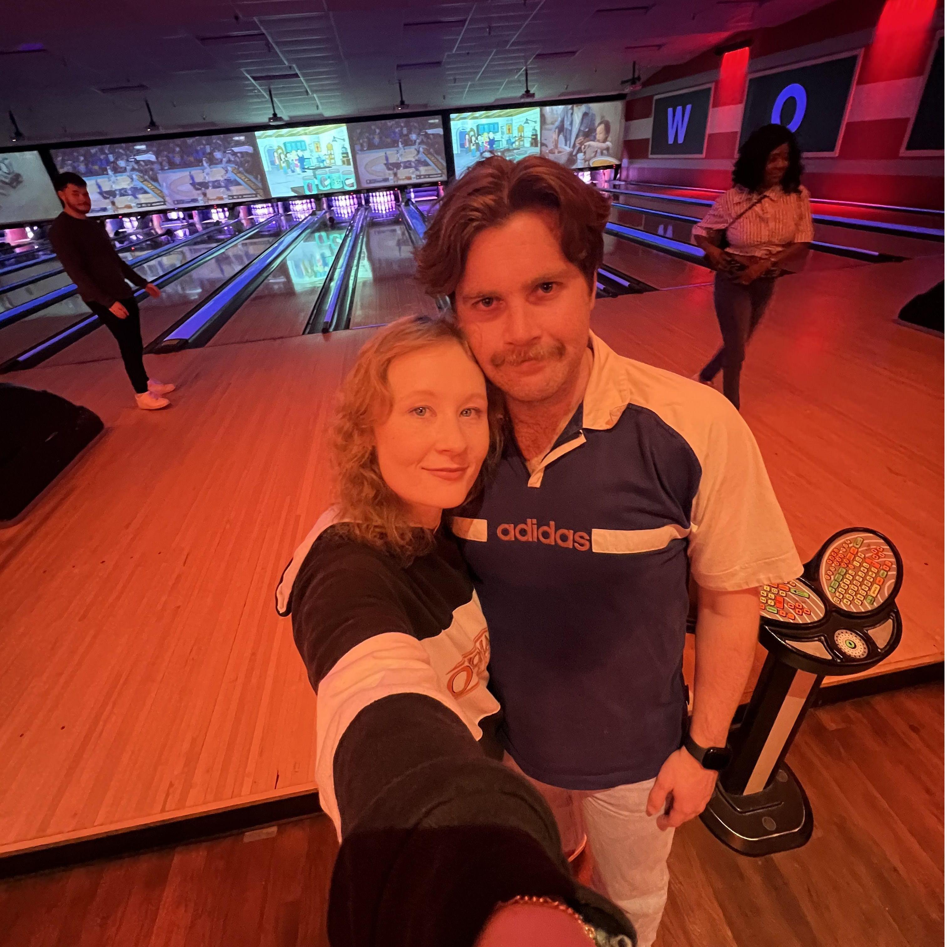 Travis took us on a retro themed date night