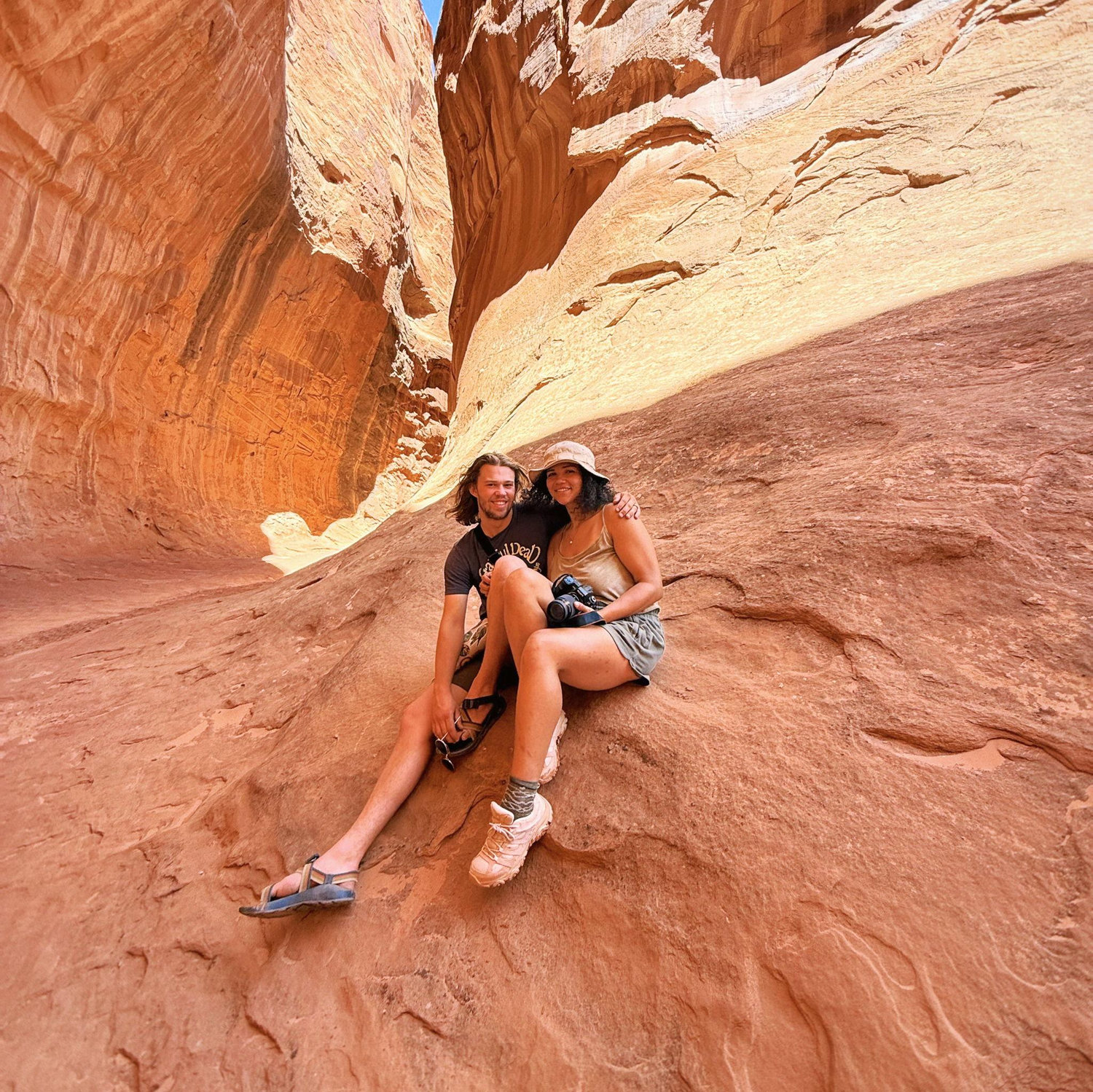 Hiking in one of our favorite places in Utah!