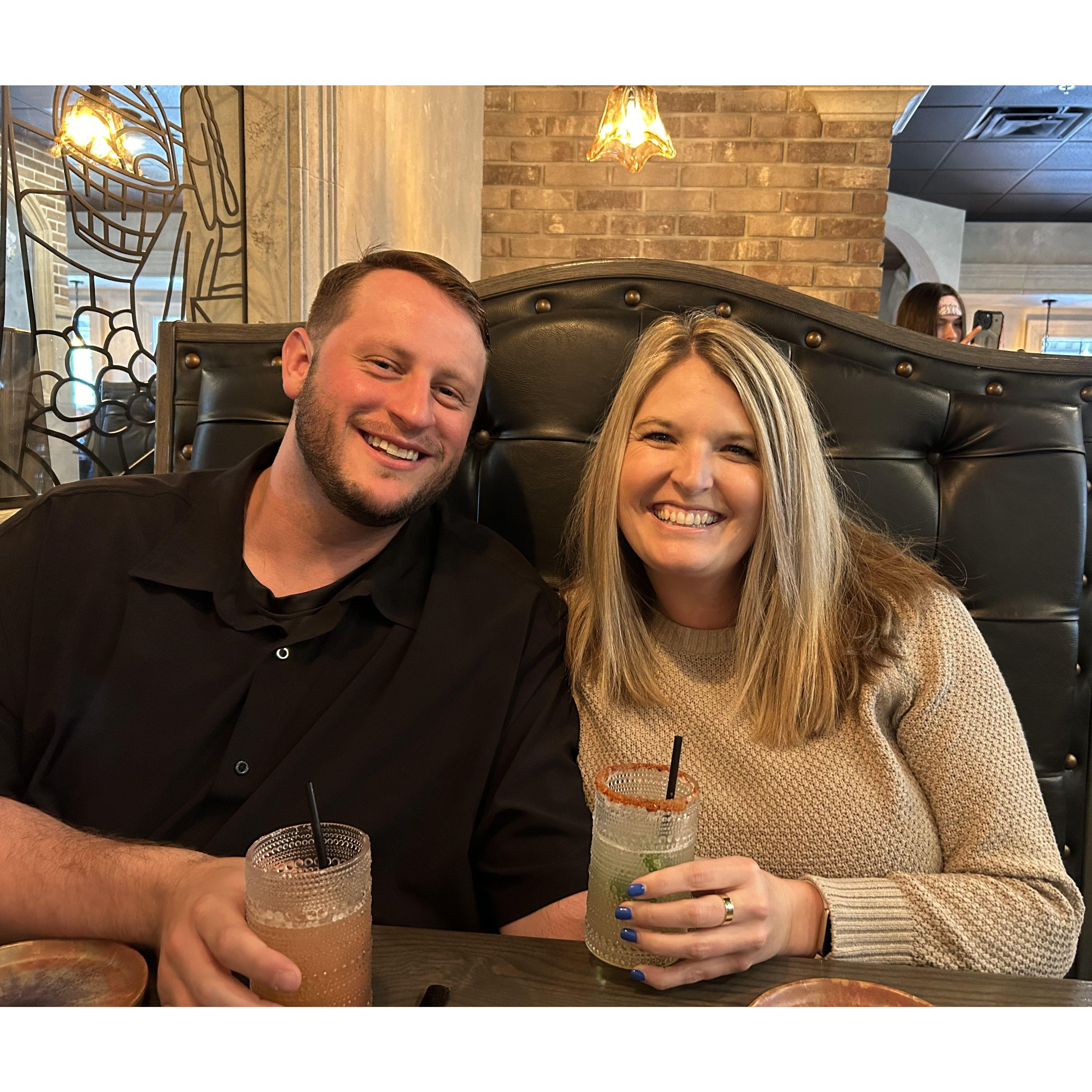 We love Mexican food date nights!