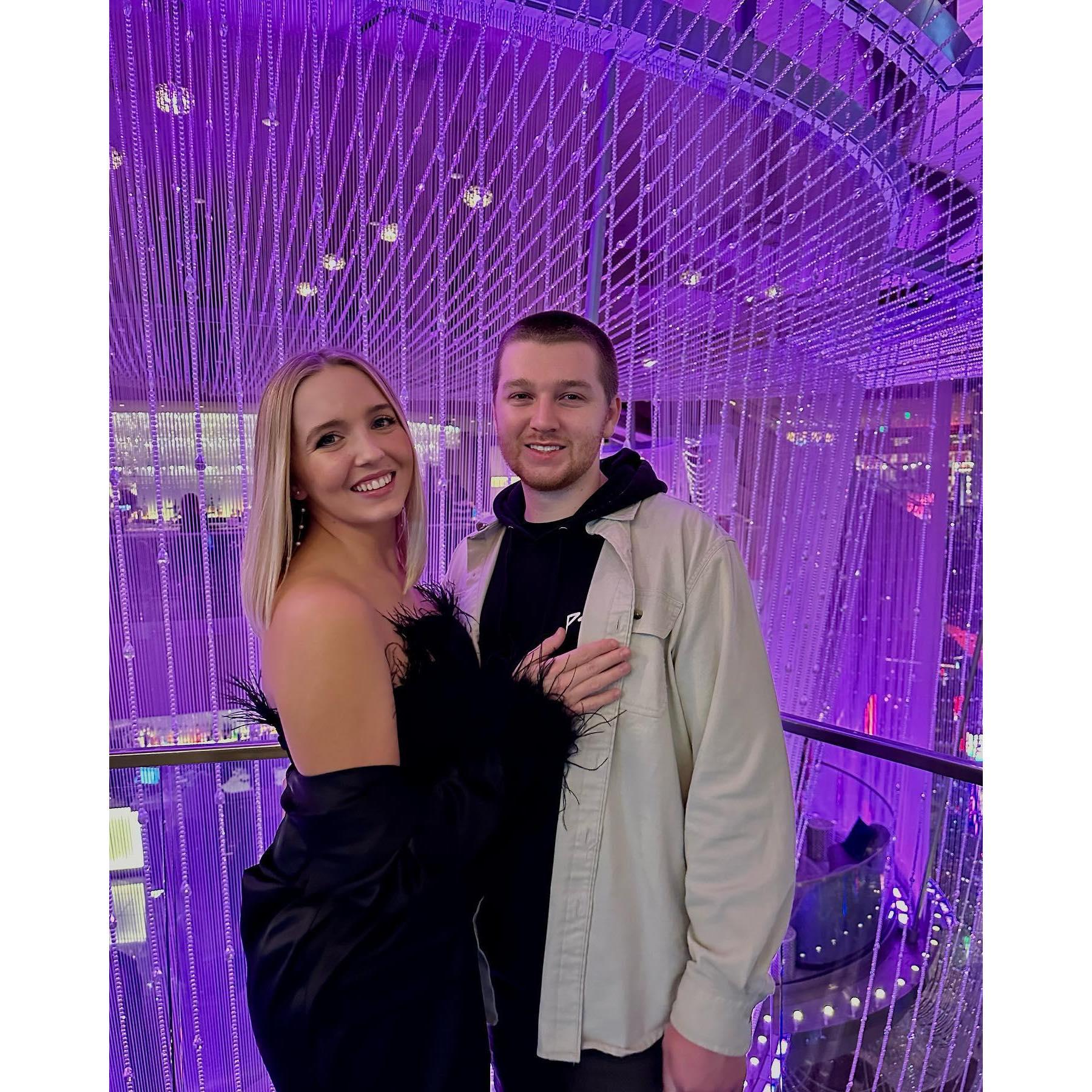 Vegas January 2024! Danielle had no idea Jake bought her ring!