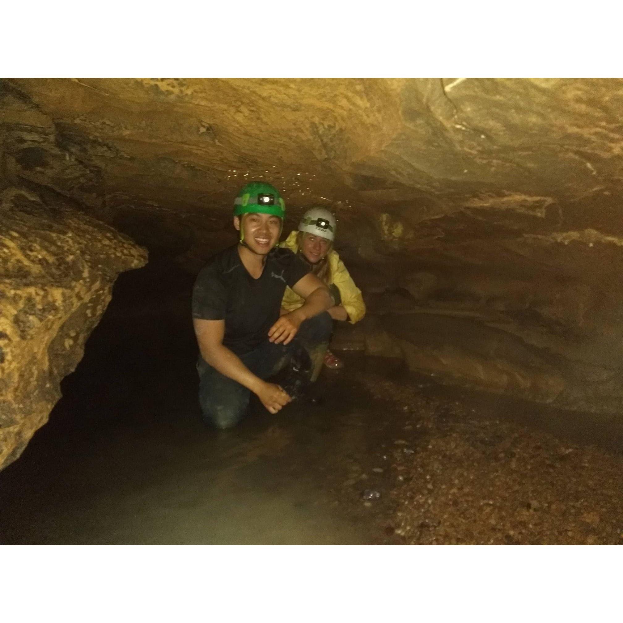 Cave Exploring in Alabama