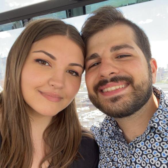 Taken on La Grande Roue de Montréal during our visit to the Groom's extended family.