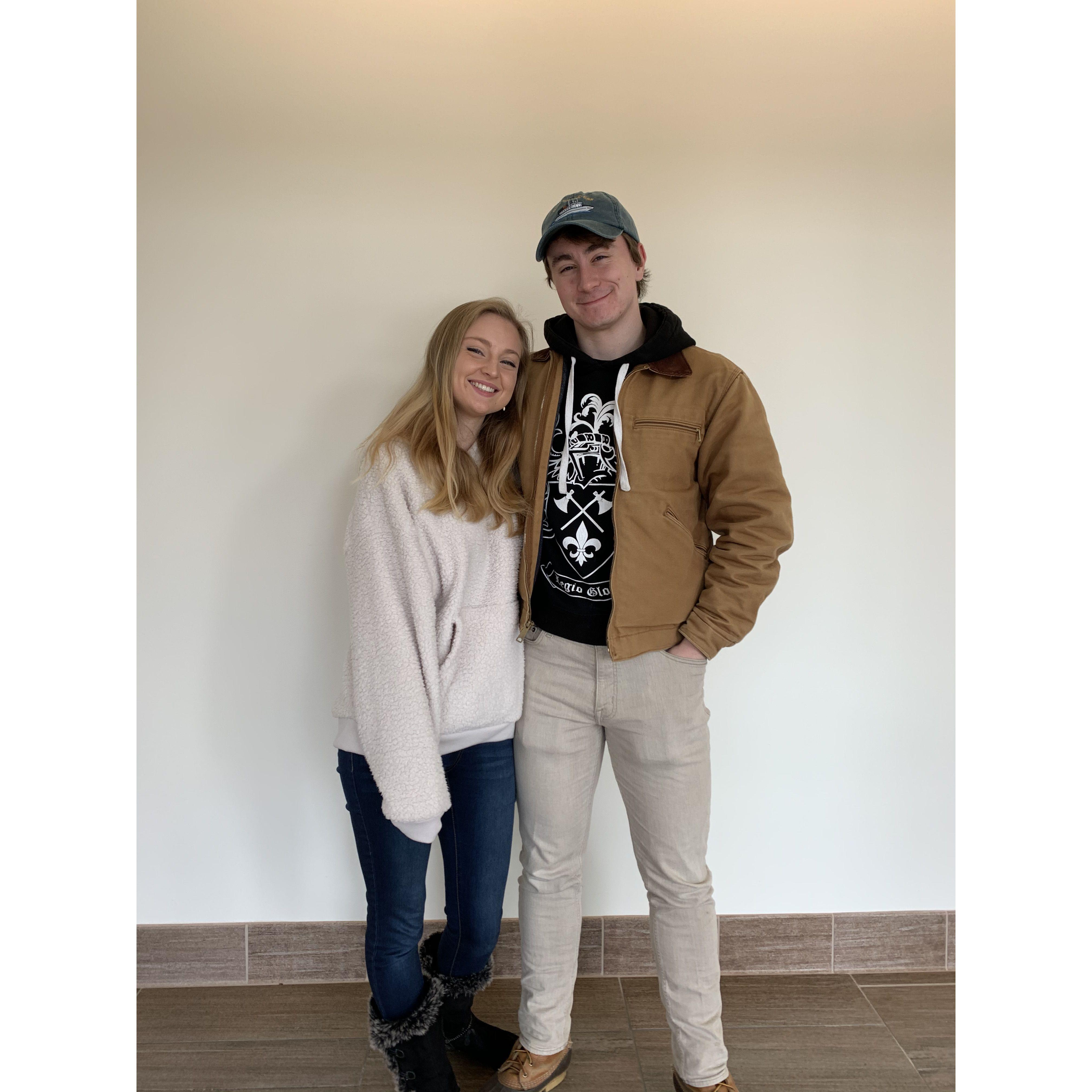 Our first picture together
