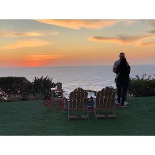 The proposal at the Ritz-Carlton Laguna Beach