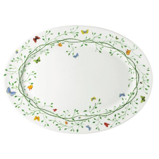 Raynaud Wing Song Oval Platter, Large