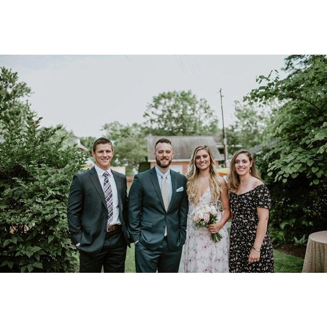 Best Man, Joe and Matron of Honor, Marissa