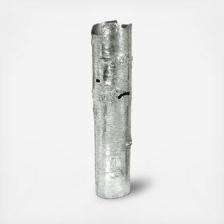 Polished Bark Vase