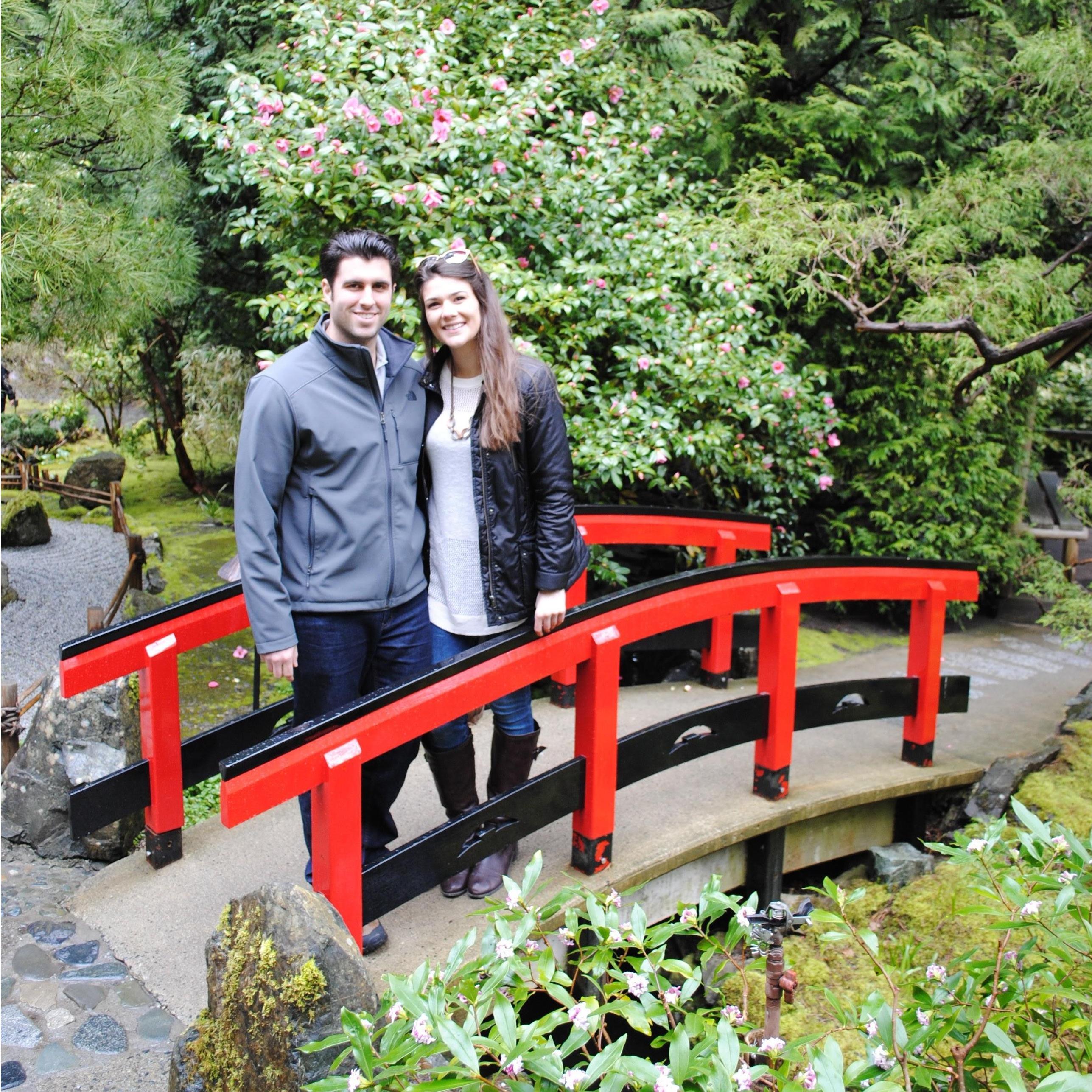 Walking the Butchart Gardens in Victoria, Canada