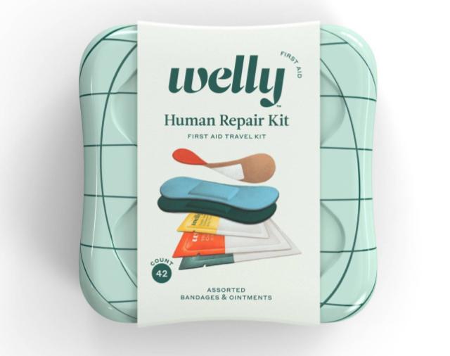 Welly Human Repair Kit First Aid Travel Kit - 42ct