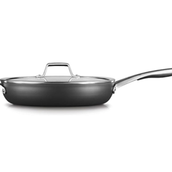 Calphalon Premier Hard-Anodized Nonstick 12-Inch Fry Pan with Lid